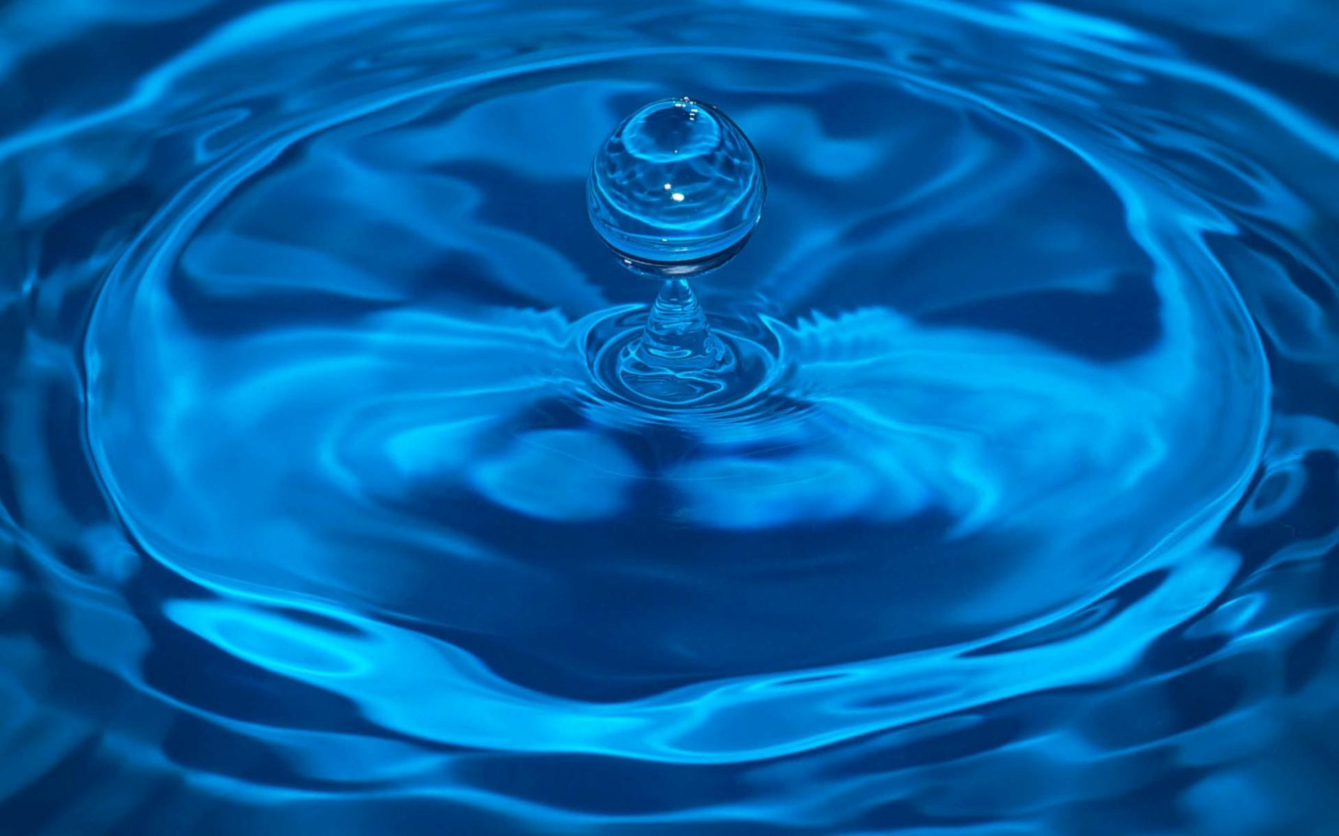 绝美水滴涟漪唯美高清桌面壁纸高清大图1920×1200