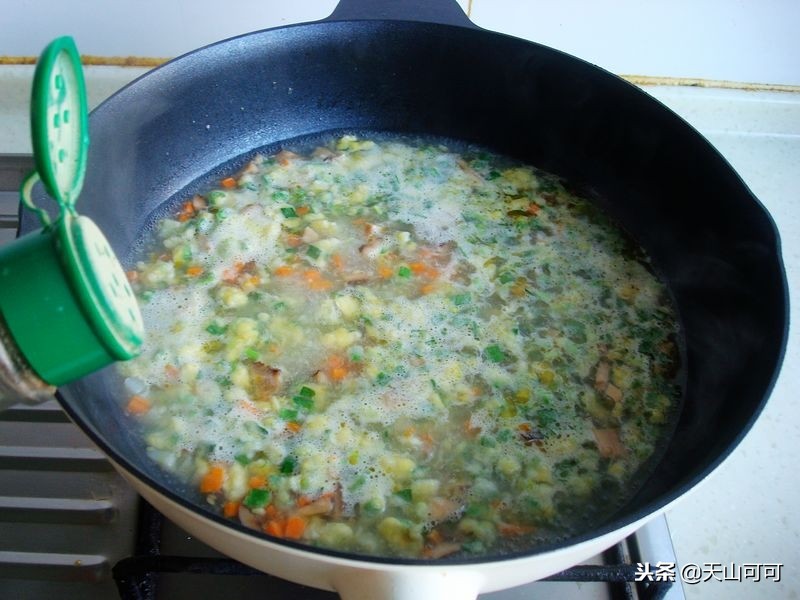 疙瘩汤怎么做又滑又劲道,做疙瘩汤最简单的方法