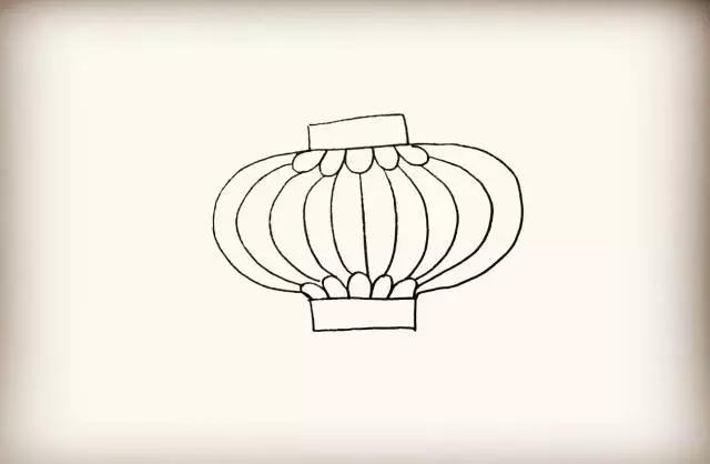 怎么画最简单的灯笼简笔画,灯笼的简笔画怎么画简单