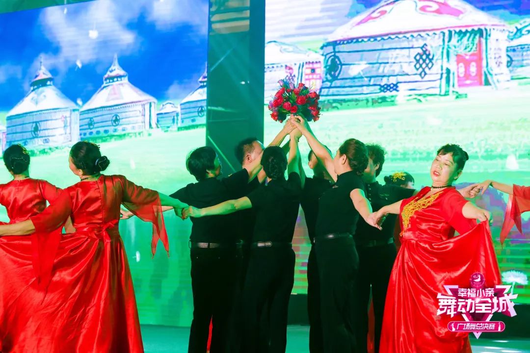 春晚广场舞比赛,大家一起来广场舞比赛第一名