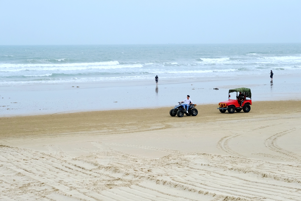 福建六鳌海滩,得天独厚图片
