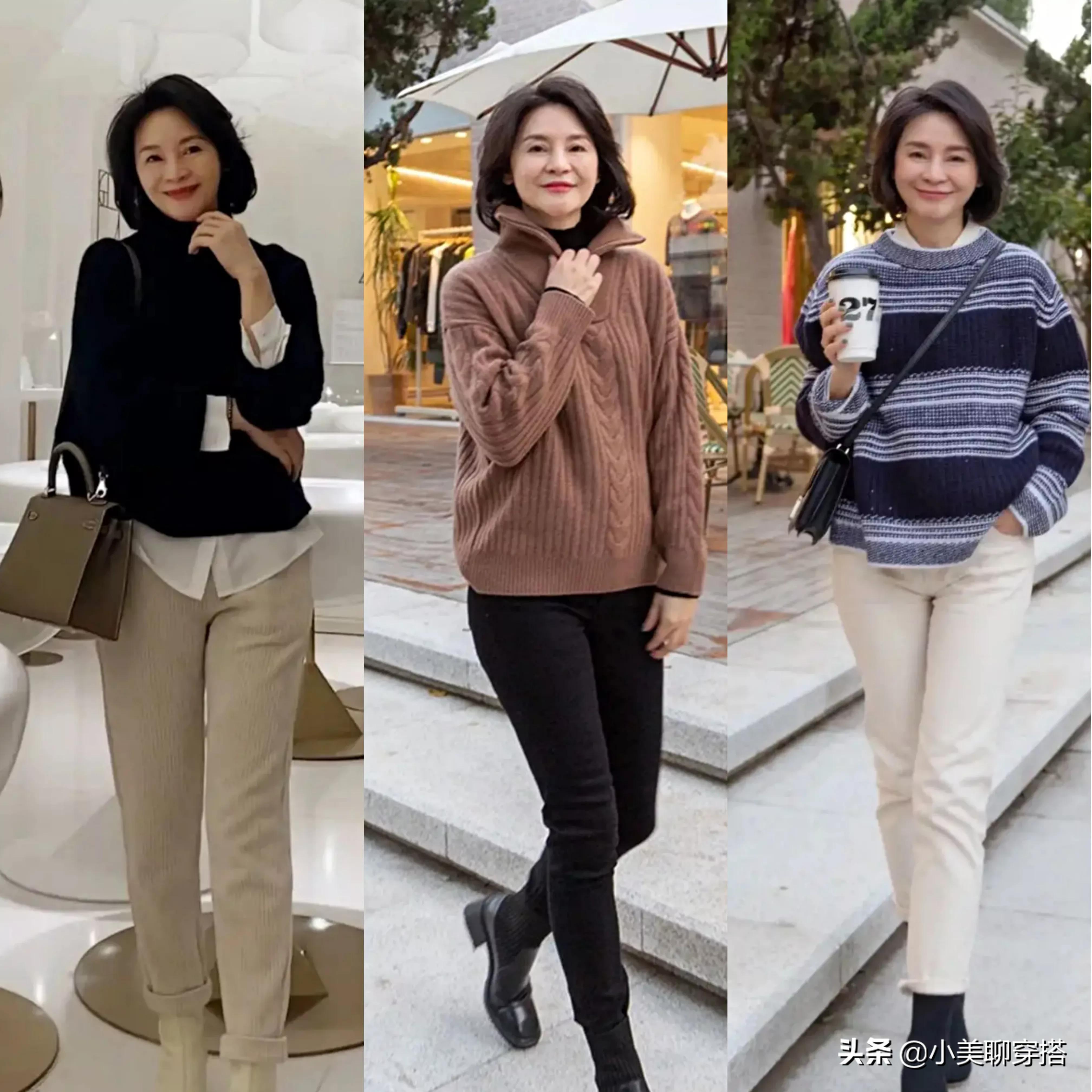 优雅中年女性春季穿搭,衣品好的女人穿搭技巧