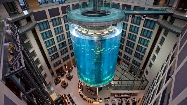 世界最大鱼缸酒店,世界上最大的水族楼