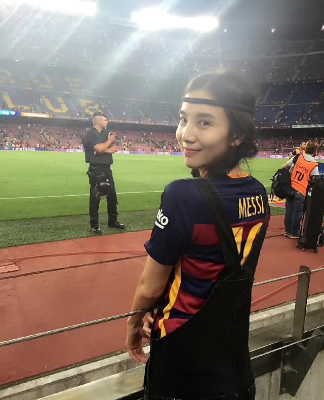 李冰冰看梅西,梅西李冰冰张柏芝陈妍希