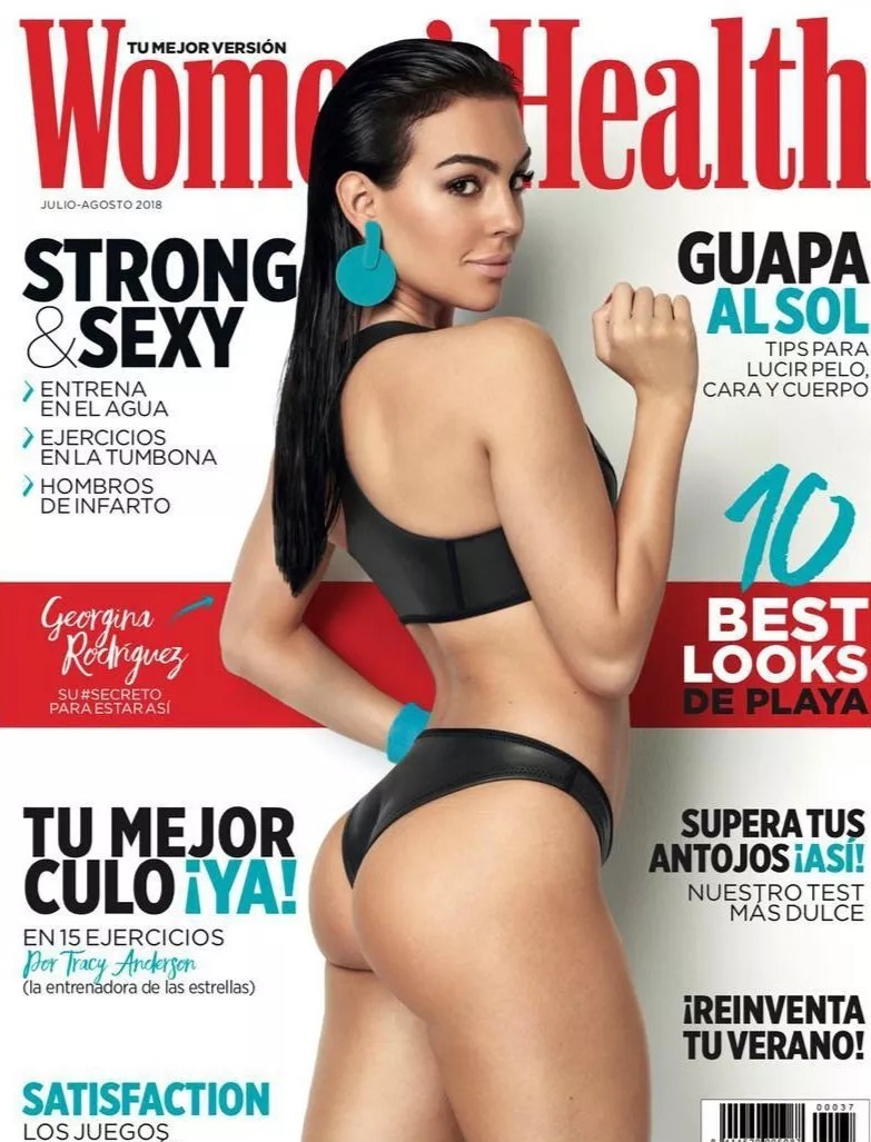 C罗的六块腹肌，乔治娜的蜜桃翘臀，这才是爱侣们该有的健康模样