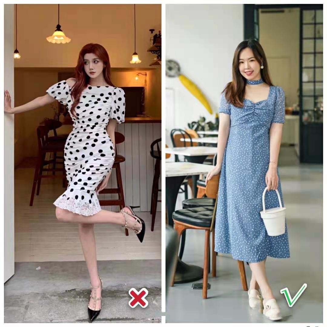 微胖女生适合穿什么样的裙子显瘦,微胖女生穿搭身高160cm120斤显瘦