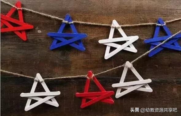 幼儿园环创教室吊饰简单又好看,幼儿园吊饰筷子纸杯环创简单好看