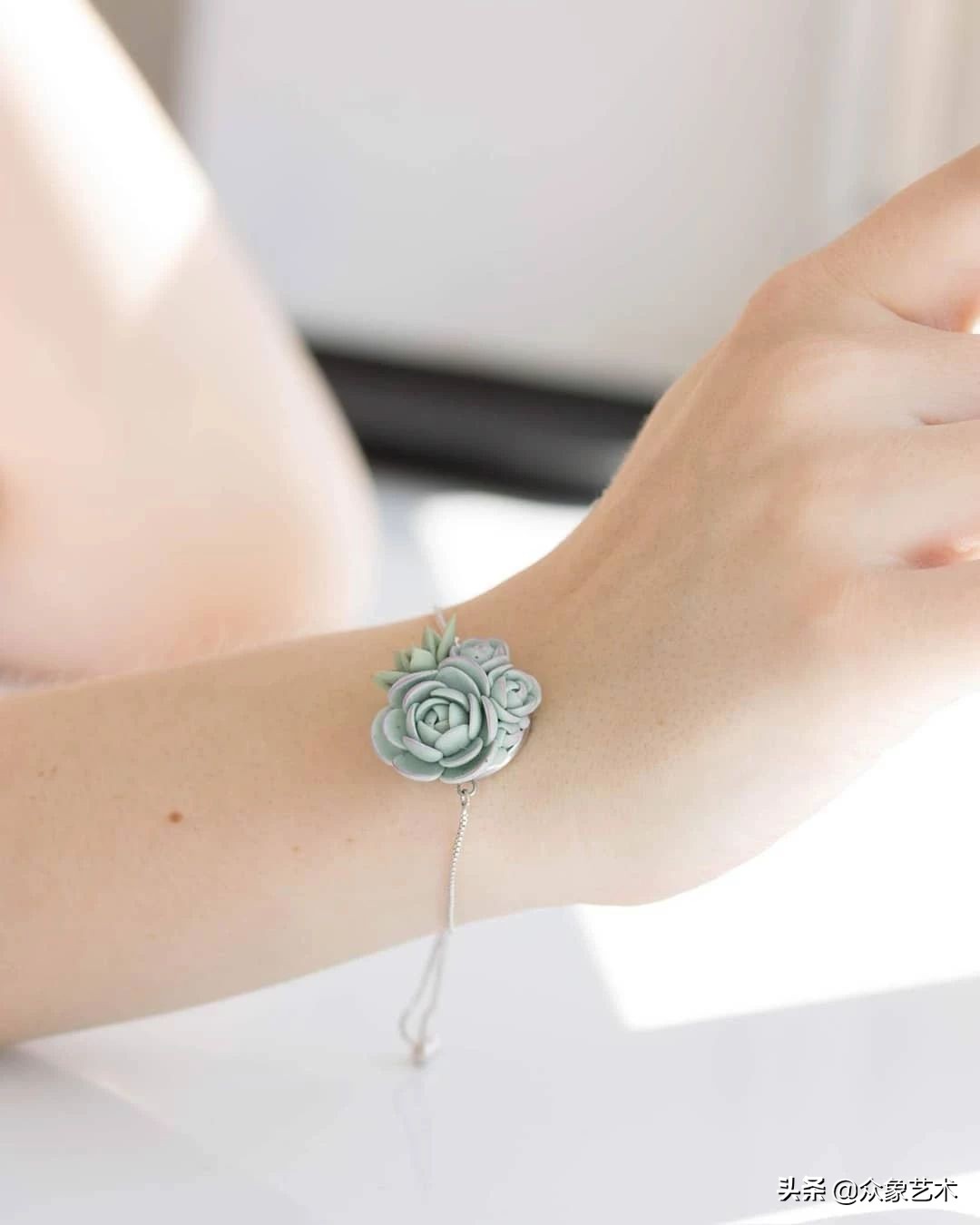 多肉软陶制作,多肉软陶制作方法