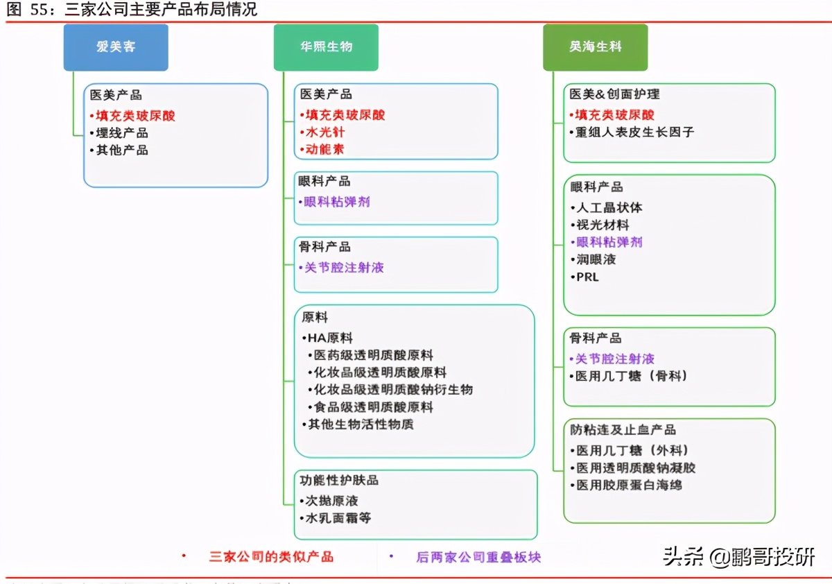 目前国内最大几个医美集团,真正的4家医美公司