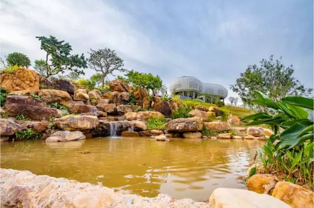 深圳北站中心公园现状,深圳北站旅游公园