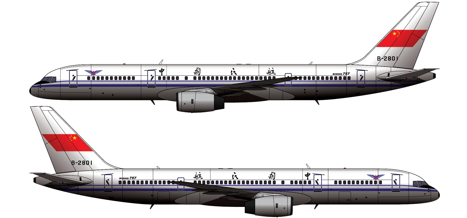现服役波音全系列客机,波音最新客机型号