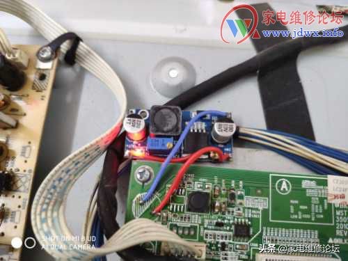 一波三折修复康佳液晶电视LC24FS66DC短暂试机白屏