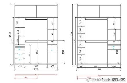 1-3m宽衣柜设计尺寸+科学布局