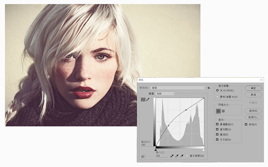 素描人像光影教程,ps人像铅笔素描效果