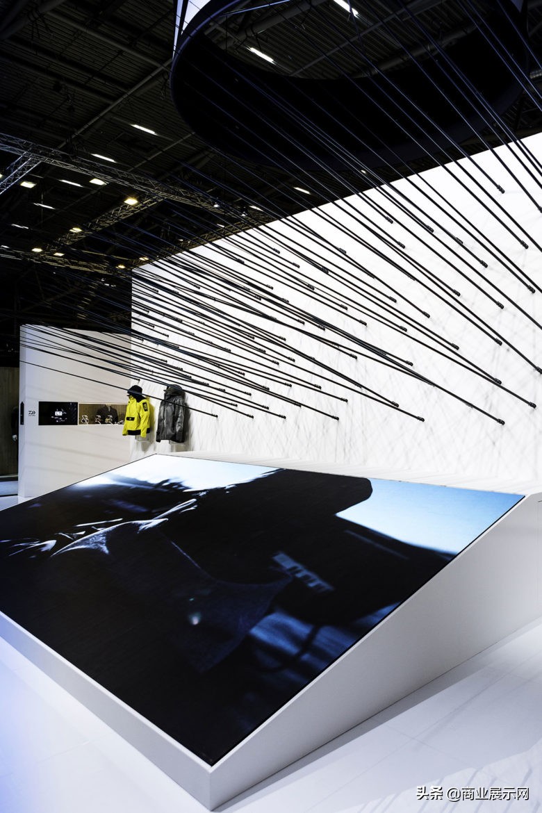 德国慕尼黑ISPO展览:DAIWA运动品牌展台设计