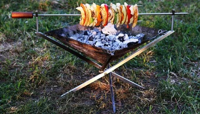 超级实用烧烤架,新式家用烧烤架