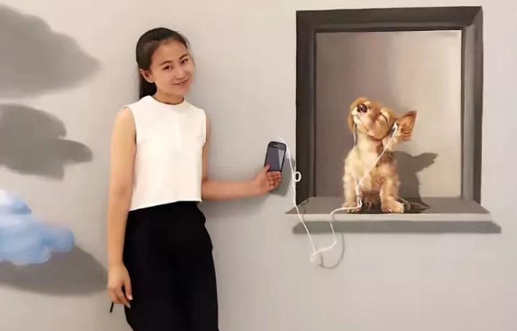 3D墙绘效果图,3d墙绘素材图片震撼大气