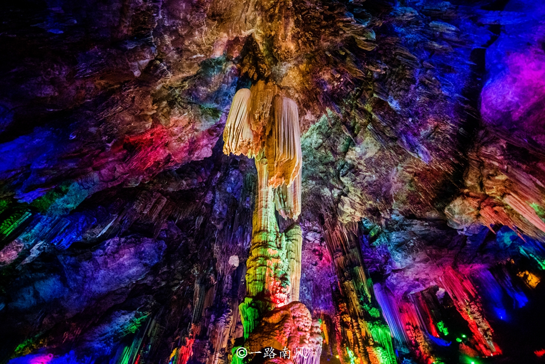 广西大新龙宫仙境视频,广西大新最大的山洞