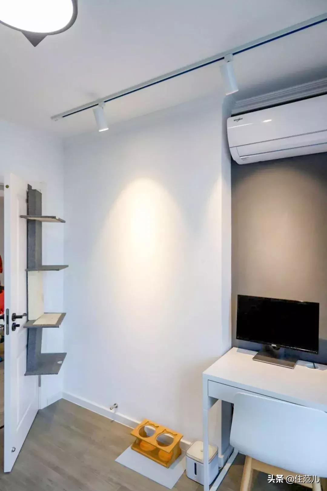 厨房客厅一体加书房小户型,小户型书房客餐一体