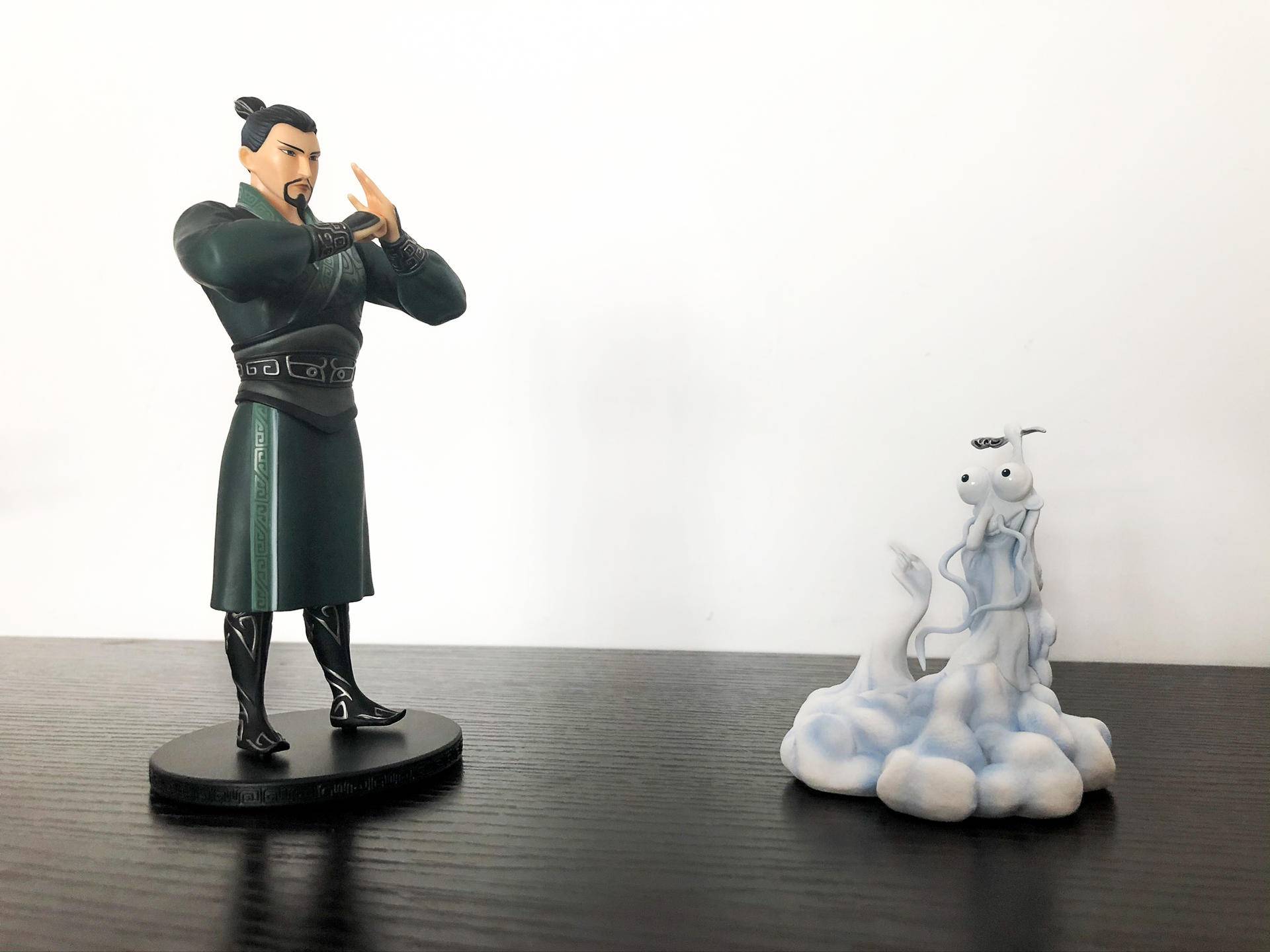 哪吒之魔童降世正版万代手办开箱,手办哪吒之魔童降世