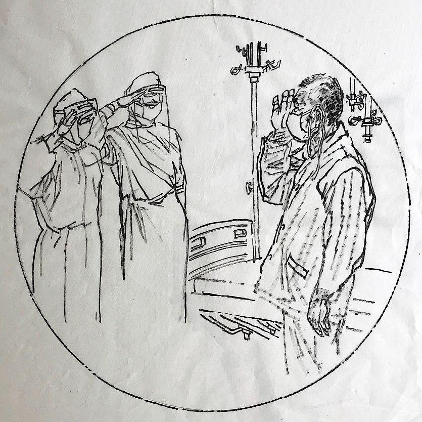 战地系列绘画,战地画面绘画