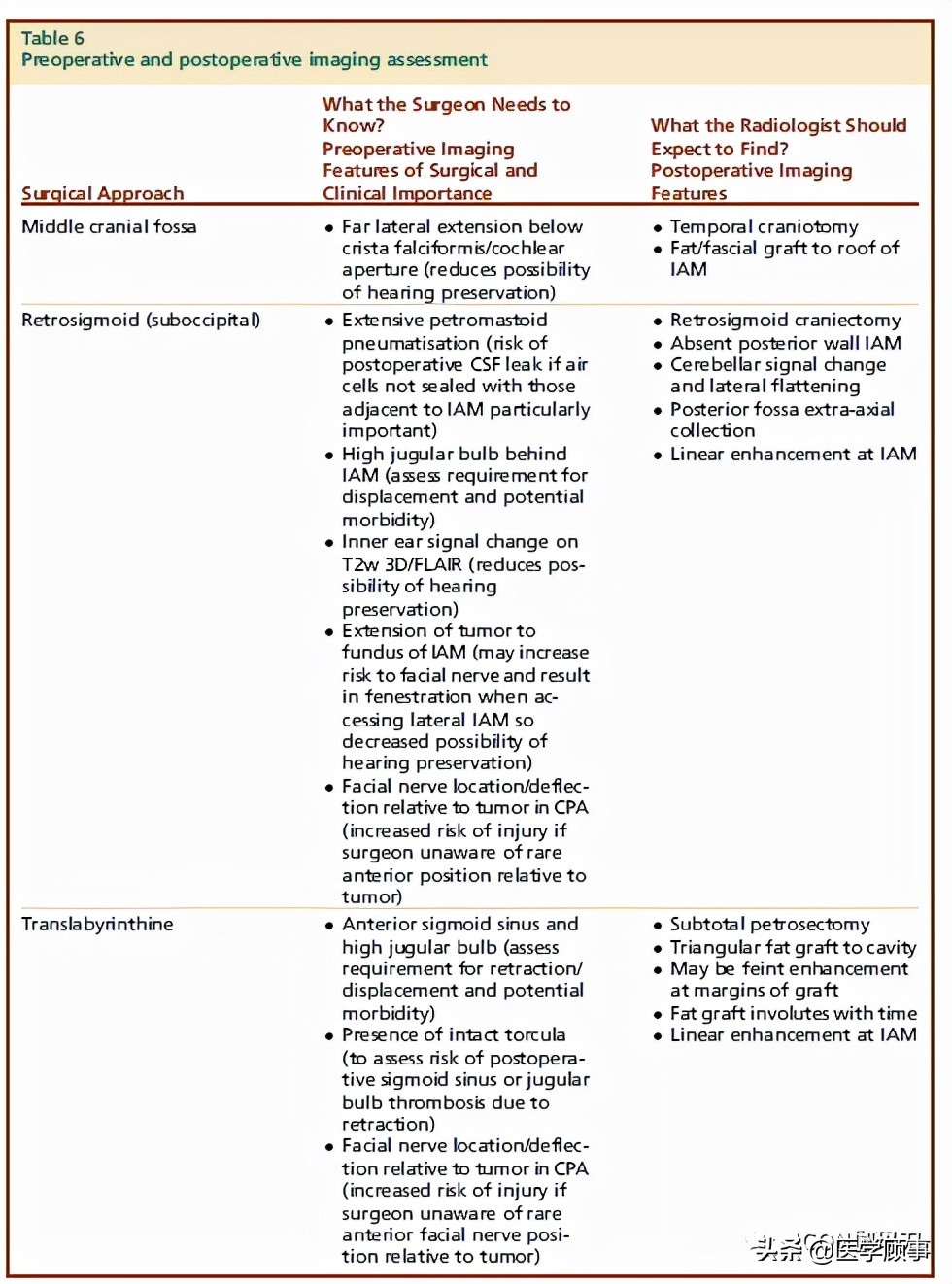 「综述」前庭神经鞘瘤的成像：诊断、监测、和治疗计划