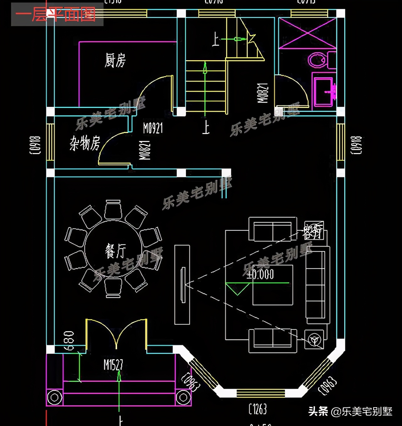 左宽右窄的梯形地基怎么建房,进深长开间窄的地基怎么设计