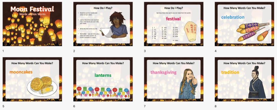 关于中秋节的英语小知识分享,中秋节有关的英语文化知识