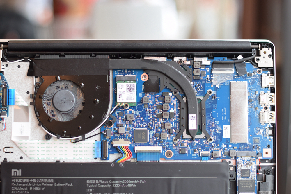 小米新款笔记本拆机,小米161301-cn笔记本电脑拆机