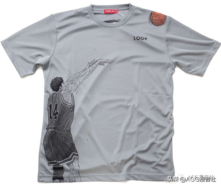 种类多样记忆复苏！灌篮高手最新官方联动T恤登场