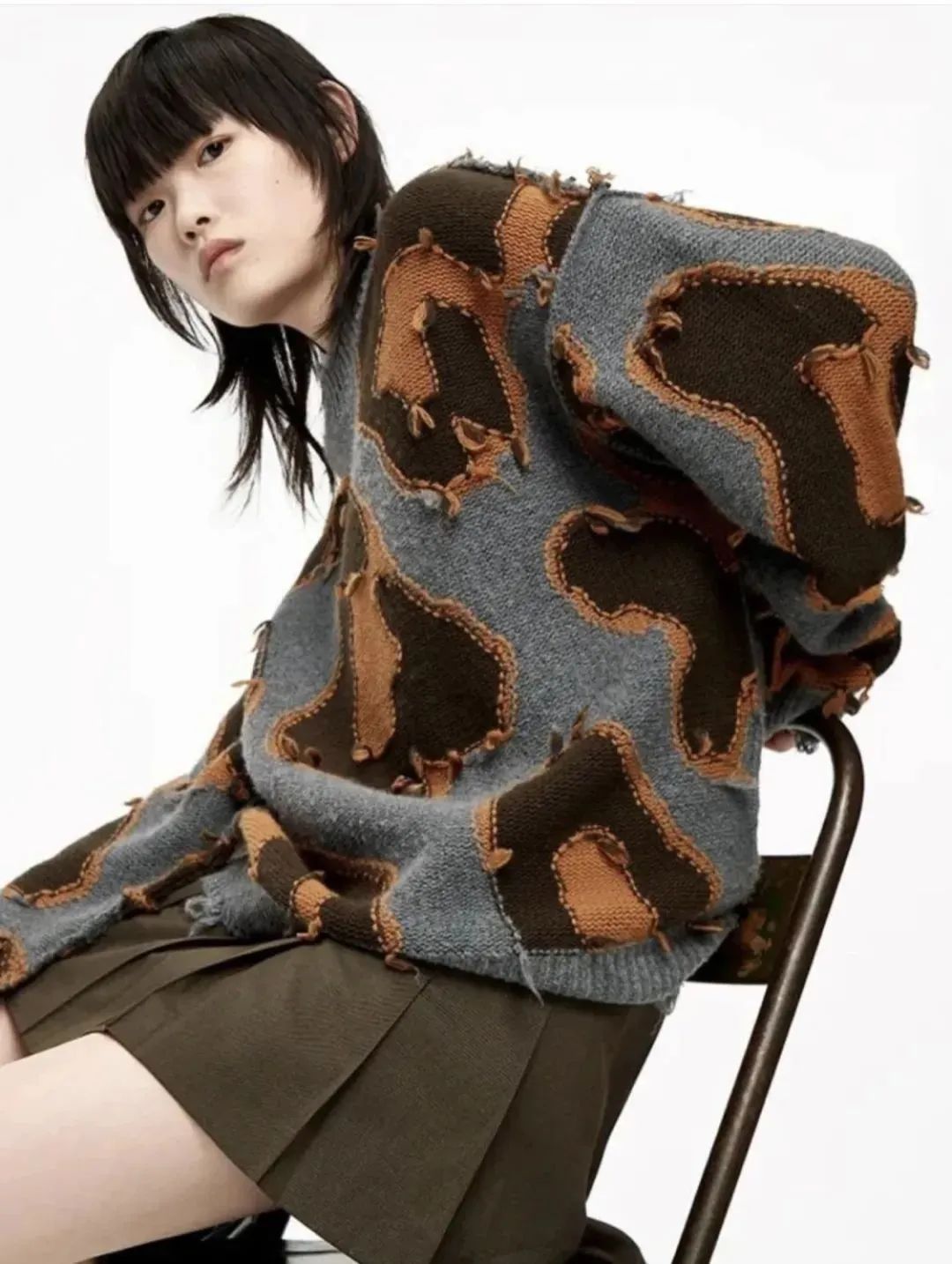 再不穿这3种花样毛衣，有点说不过去了吧？