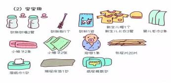 顺产必备待产包清单明细,分娩前待产包清单大整理