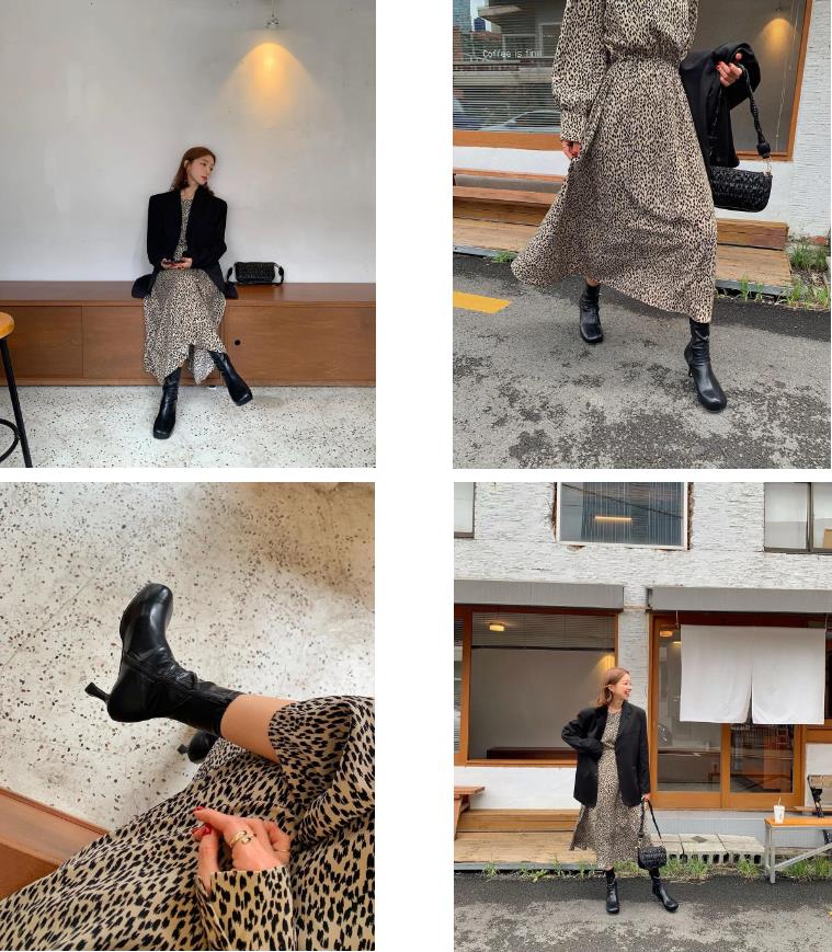 裙子靴子夏季,裙子靴子搭配夏季