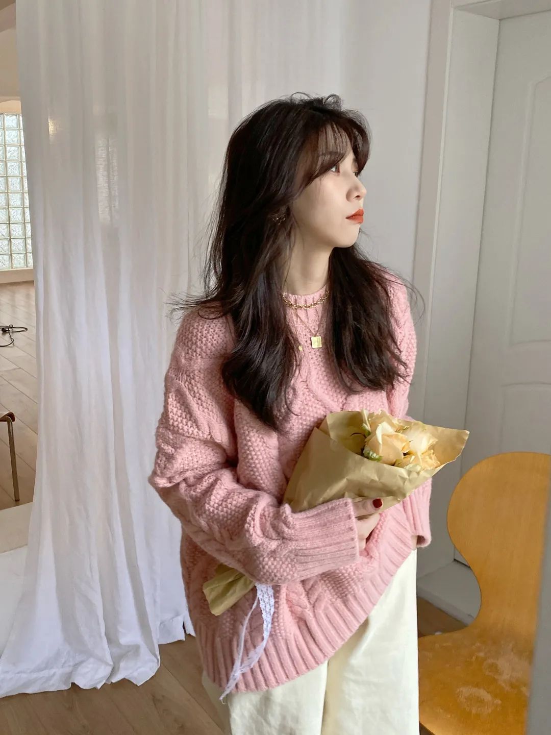 韩系慵懒日常穿搭,自带高级滤镜穿搭