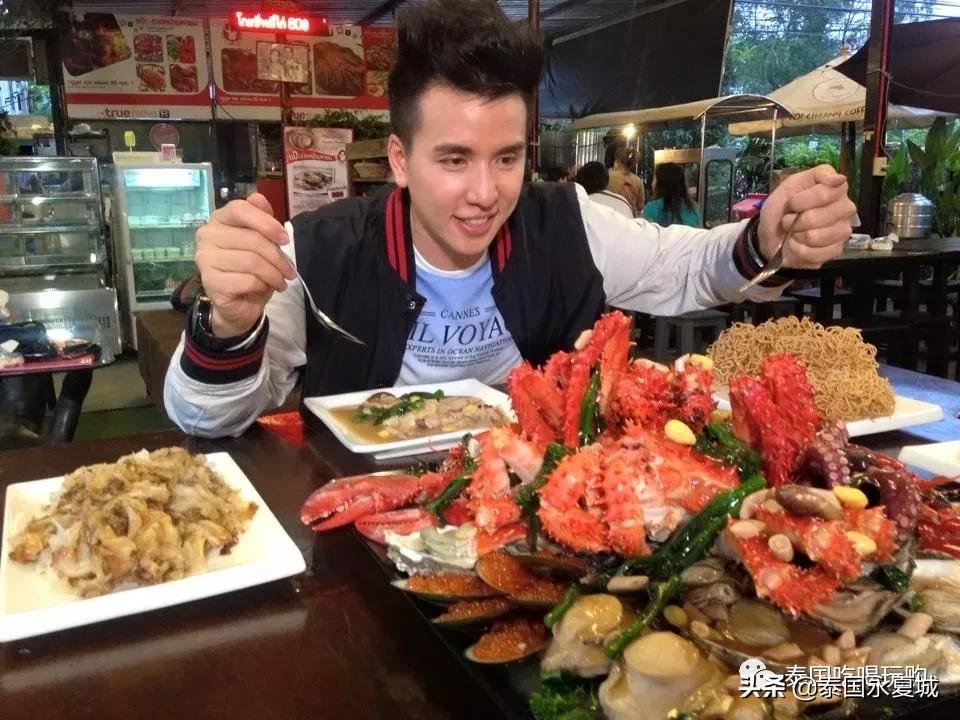 泰国小火车夜市美食攻略,泰国曼谷夜市街头美食