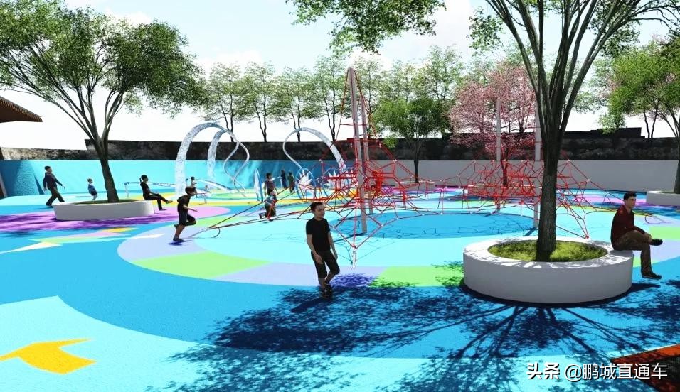 深圳龙华新建最大儿童乐园地址,深圳大沙河生态长廊儿童乐园