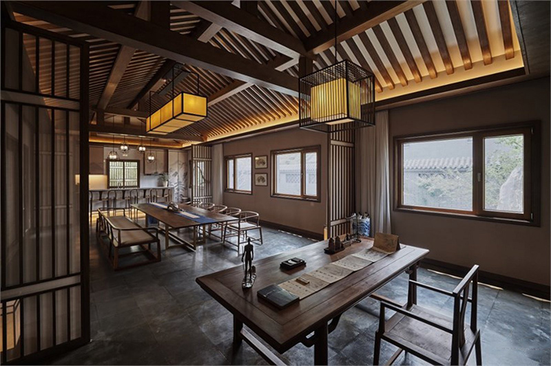 朗和怡家暖通视频,北京中式四合院别墅设计