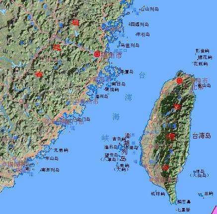 台湾海峡曾经是陆地,台湾海峡是海洋还是陆地