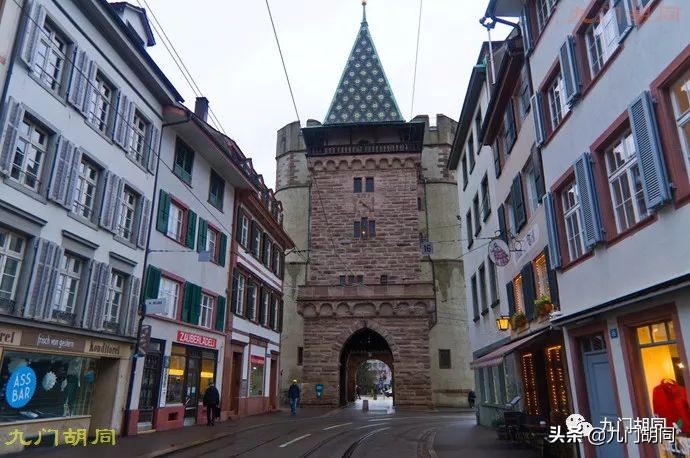 瑞士巴塞尔地图,巴塞尔是瑞士大都市