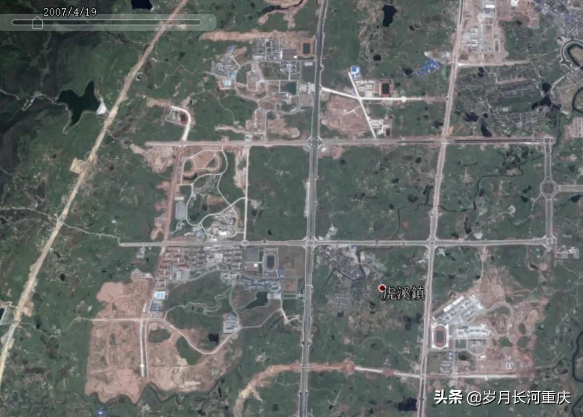重庆大学城变化最大的地方,重庆大学城10年前与10年后的对比
