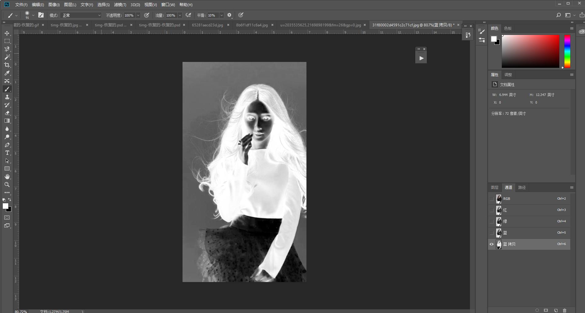 ps抠图最快又完整的方法初学者,ps最难的是抠头发丝