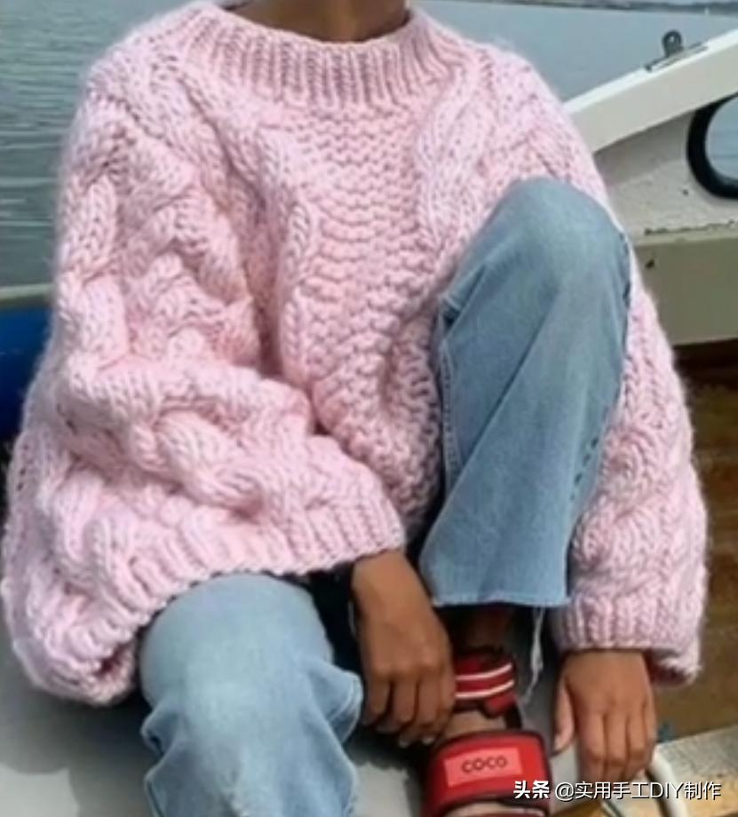 女士针织开衫外套最新款加厚,针织套头衫女