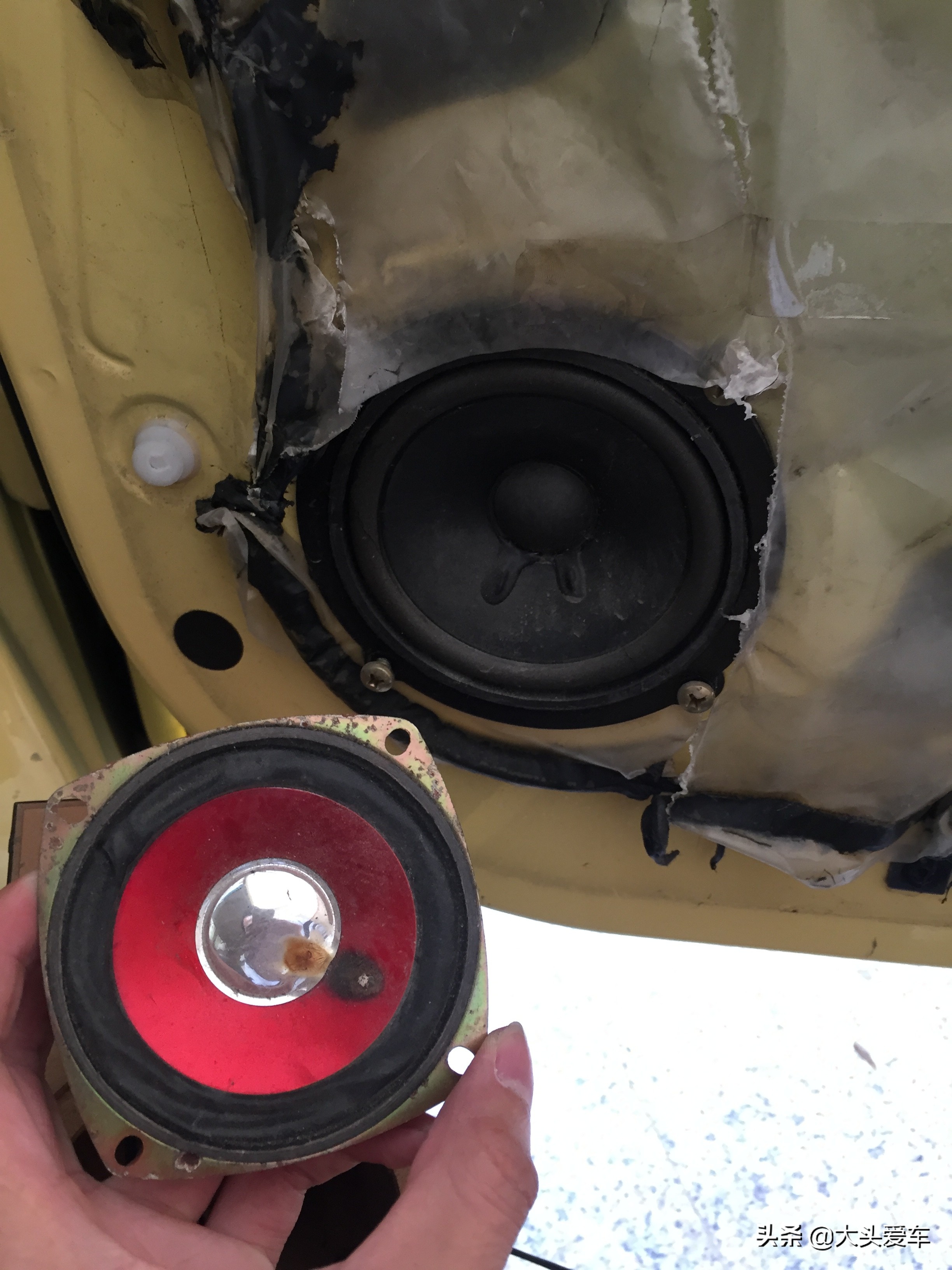 12年奔奔mini换收音机,12年二手奔奔mini