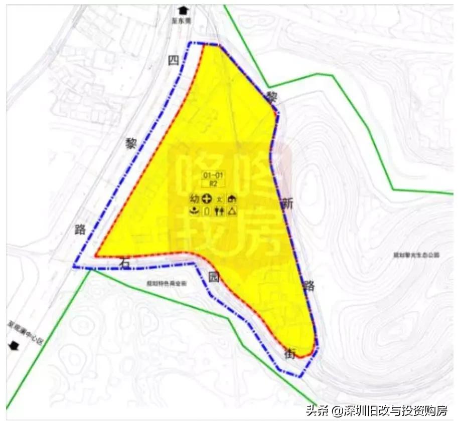 龙华观澜黎光旧村更新,绿景观澜黎光旧改进度