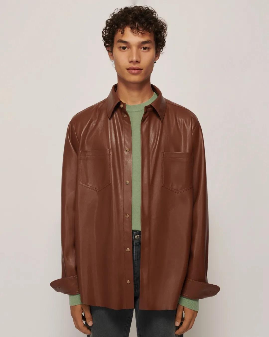 不再“机车”，能穿出极简风的「皮外套」让男人更性感