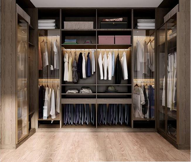 玻璃门衣柜好不好看,玻璃门衣柜好看吗