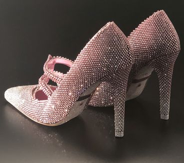 钻石鞋多少钱一双,100万钻石鞋