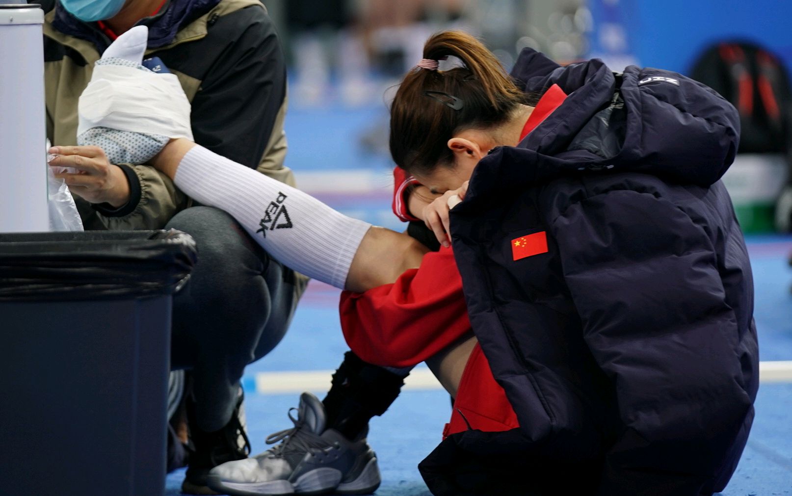 刁琳宇受伤后龚翔宇接应二传,刁琳宇受伤离场