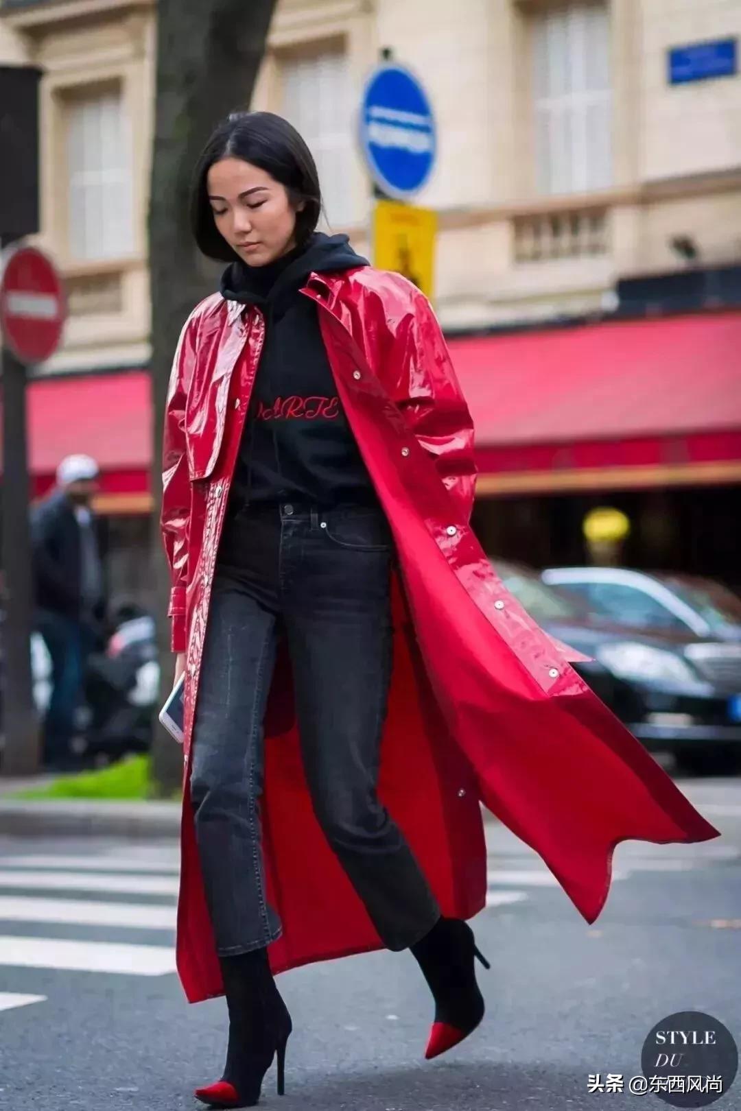 卫衣里面穿高领打底衫,高领卫衣加绒的穿搭