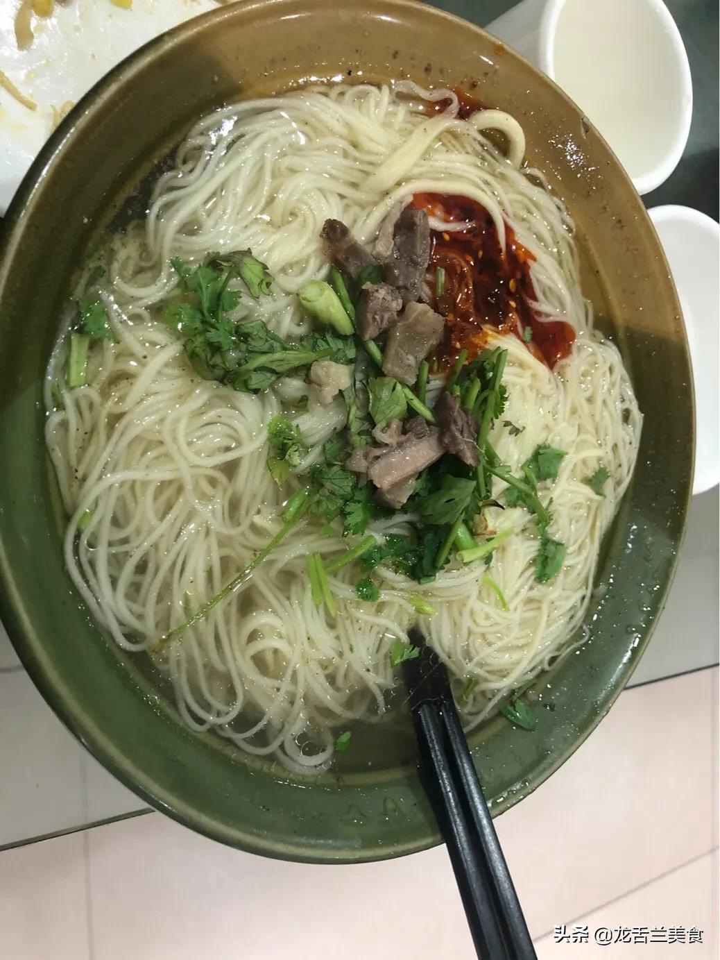 最有劲道当地特色拉面,最好吃的老式拉面